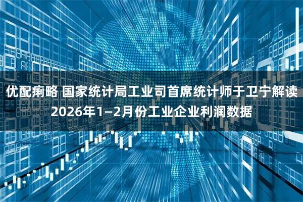 优配痢略 国家统计局工业司首席统计师于卫宁解读2026年1—2月份工业企业利润数据