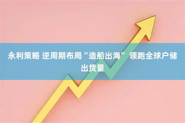 永利策略 逆周期布局“造船出海” 领跑全球户储出货量
